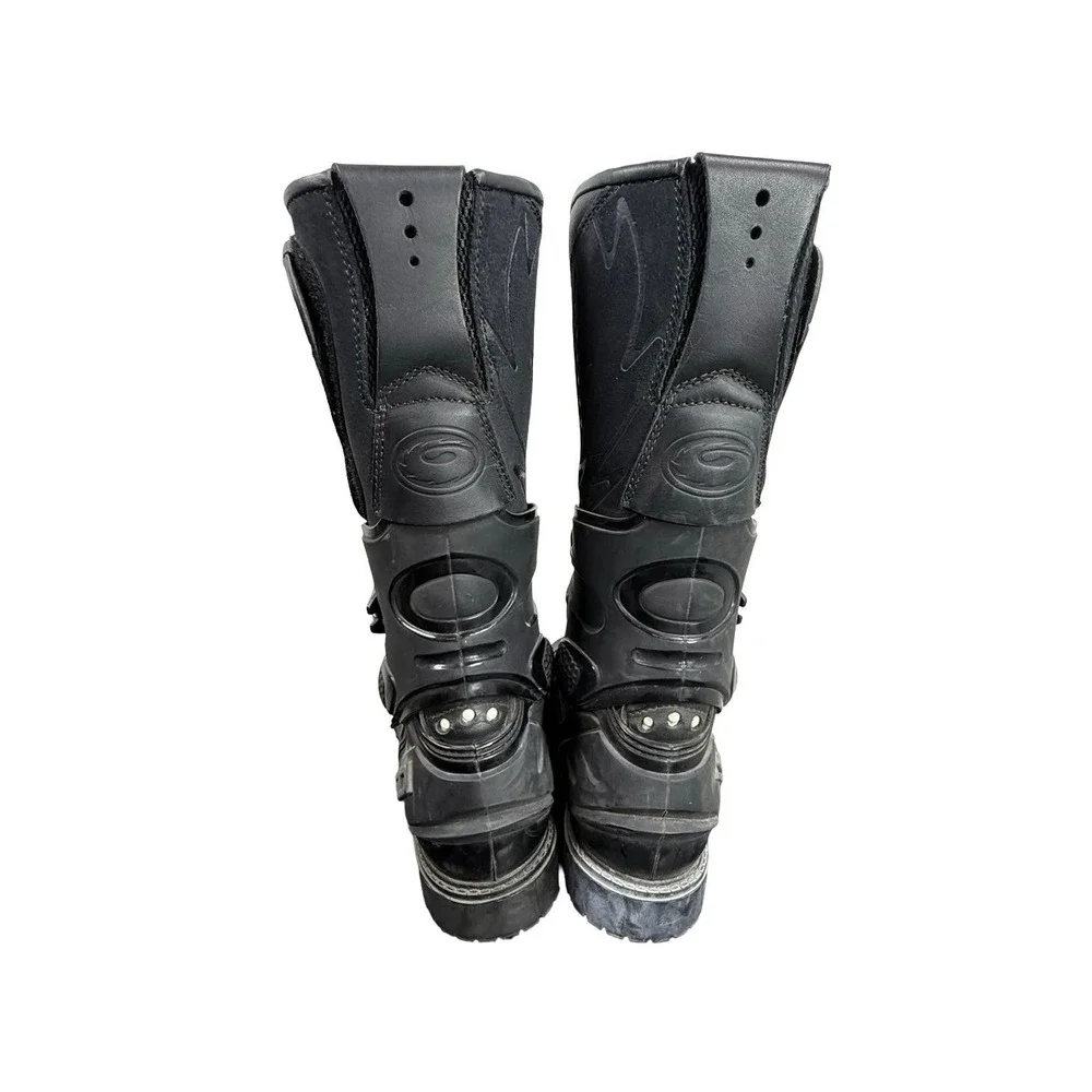 Sidi Adventure Gore-Tex Boots Mens 7.5 Black Dual Sport Touring Italy